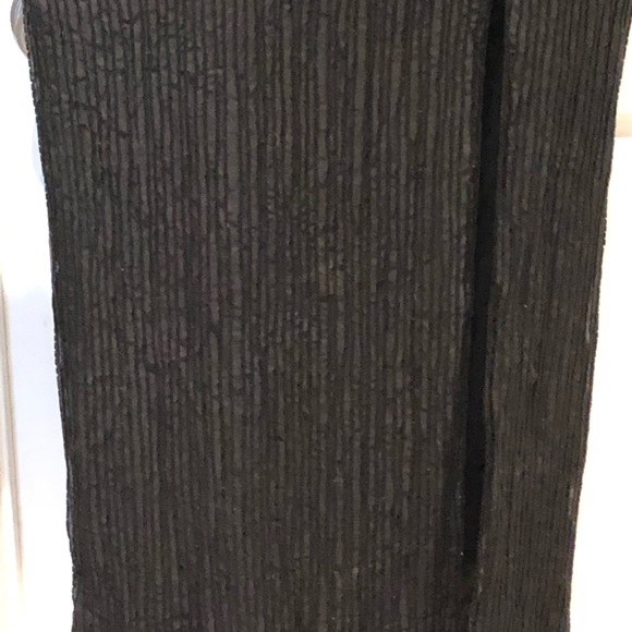 Black and Gold Beaded Prom/Ball Maxi Dress - Picture 3 of 8